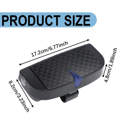Magnetic Sunglasses Case for the Car Sun Visor, Clip-On - Image 3
