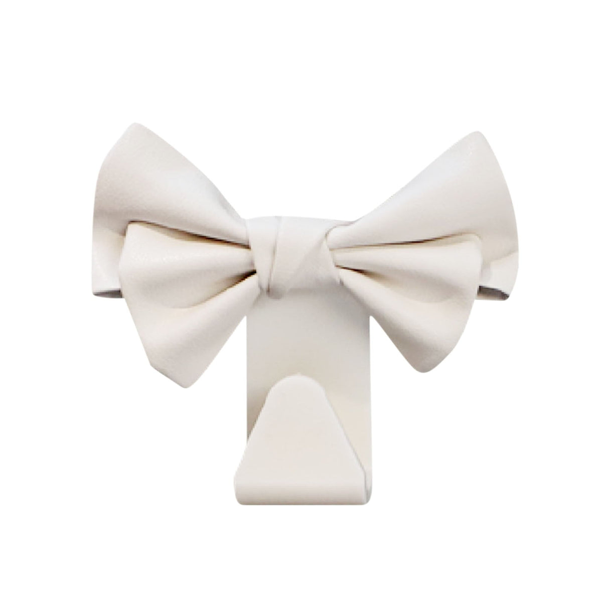 Bow-Shaped Headrest Hooks for Bags in the Car, ABS, Pair