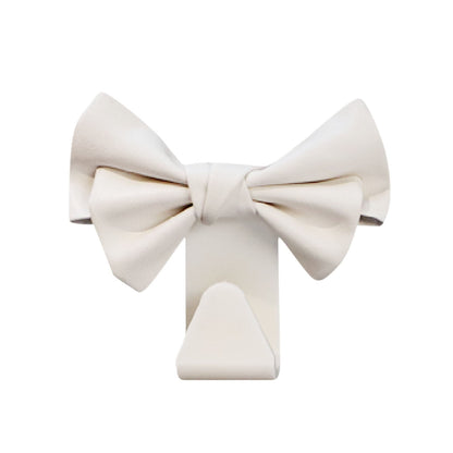 Bow-Shaped Headrest Hooks for Bags in the Car, ABS, Pair