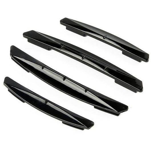 Adhesive Door Edge Guards in EVA Foam, Black, Set of 4
