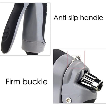Garden Hose Foam Nozzle with 3.5 oz Soap Bottle and Brass Tip - Image 4