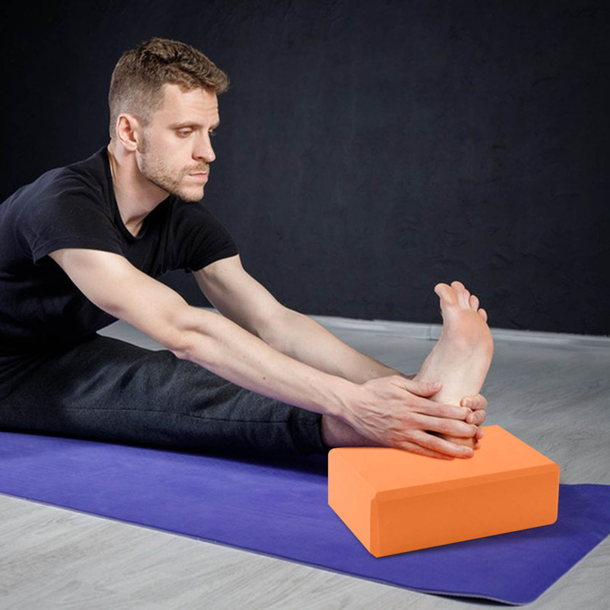 High-Density Foam Yoga Block, Non-Slip, 23 x 15 x 7.5 cm - Image 3