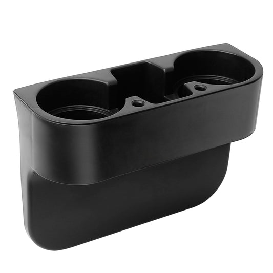 Seat Gap Wedge with Two Cup Holders and a Centre Tray