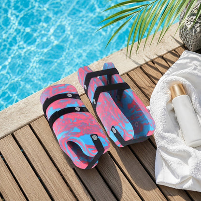 Buoyant Foam Ankle Cuffs for Pool Workouts, Adjustable, Set of 2 - Image 5