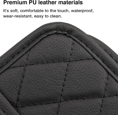Hanging Back-Seat Car Organiser in Faux Leather, 10 by 10 Inches - Image 4