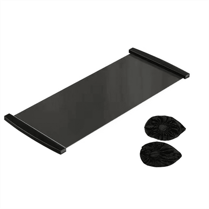 Slide Board for Skating and Core Training, 140 cm, with Shoe Covers - Image 5