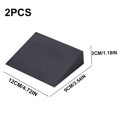 Squat Wedge Blocks in EVA Foam, 12 by 9 by 3 cm, Pair - Image 2