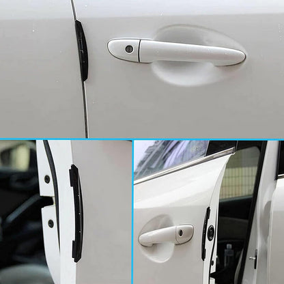 Adhesive Door Edge Guards in EVA Foam, Black, Set of 4 - Image 4