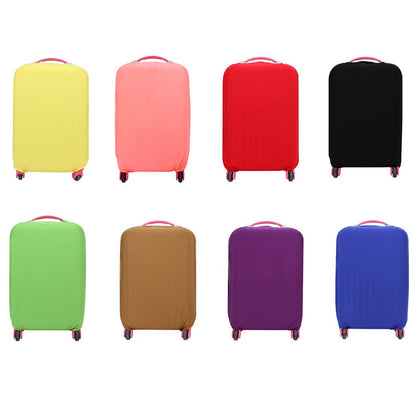 Stretch Fabric Suitcase Cover for 22 to 24 Inch Cases, Purple