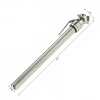 Pen-Style Mechanical Tire Pressure Gauge, 0 to 60 PSI, Battery Free