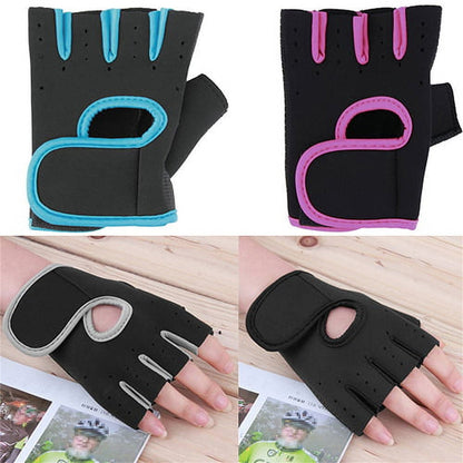 Half-Finger Training Gloves with Silicone Palm and Wrist Straps - Image 6