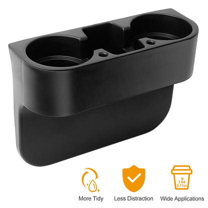 Seat Gap Wedge with Two Cup Holders and a Centre Tray - Image 2